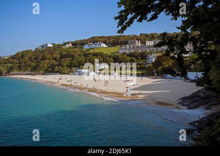 Porthminster spiaggia a St Ives, Cornovaglia Foto Stock