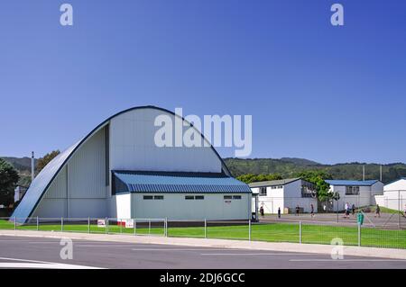 Area di Coromandel Scuola Coromandel Town, Penisola di Coromandel, regione di Waikato, Isola del nord, Nuova Zelanda Foto Stock