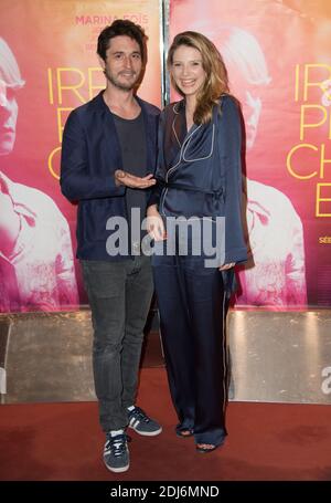 JEREMIE Elkaim e Josephine Japy partecipano alla prima di 'Irreprochable' tenutasi presso l'UGC Les Halles di Parigi, Francia, il 30 giugno 2016. Foto di Laurent Zabulon/ABACAPRESS.COM Foto Stock