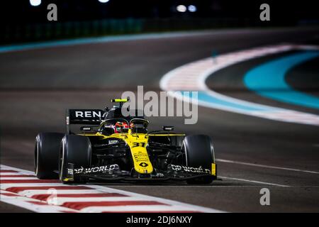 Abu Dhabi, Emirati Arabi Uniti. 12 dicembre 2020. 31 OCON Esteban (fra), Renault F1 Team RS20, azione durante la Formula 1 Etihad Airways Abu Dhabi Grand Prix 2020, dal 11 al 13 dicembre 2020 sul circuito di Yas Marina, ad Abu Dhabi - Foto Antonin Vincent / DPPI / LM Credit: Gruppo editoriale LiveMedia/Alamy Live News Foto Stock