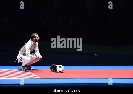 Il 7° giorno dei Giochi Olimpici di Rio 2016 alla Carioca Arena 3 il 12 agosto 2016 a Rio de Janeiro, Brasile. Foto di Lionel Hahn/ABACAPRESS.COM Foto Stock