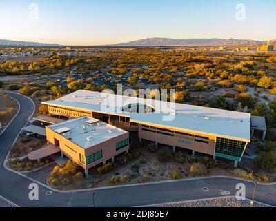 Vista aerea del parco delle paludi del Nevada Foto Stock