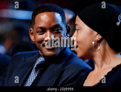 L'attore Will Smith partecipa a un concerto al Kennedy Center intitolato "Taking the Stage; African American Music and Stories that Changed America", un evento che celebra l'apertura dello Smithsonian National Museum of African American History and Culture, 23 settembre 2016, Washington, DC. Anche il presidente DEGLI STATI UNITI Barack Obama e la First Lady Michelle Obama (invisibile) partecipano all'evento.Foto di Aude Guerrucci/Pool/ABACAPRESS.COM Foto Stock