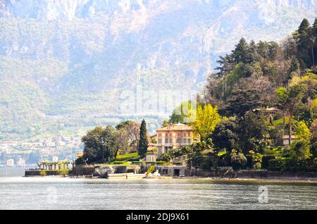 Bellagio penisola lago di como italia Foto Stock