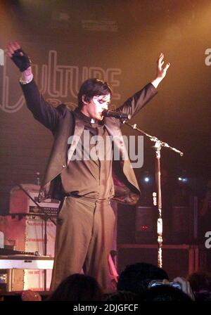 Esclusiva!! Jared Leto e la sua band '30 Seconds to Mars' si esibiscono presso la Culture Room di ft. Lauderdale, Florida 3/16/06 Foto Stock