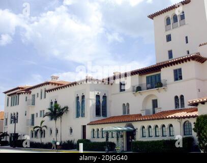 Cherie Blair notò l'avvocato britannico e la moglie di Tony Blair Parla alla The Society of the di Palm Beach Four Arts o'keeffe Speaker forum 03/14/06 Foto Stock