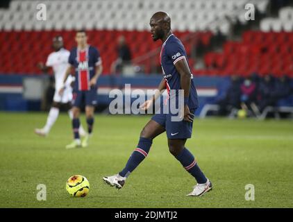 Danilo Pereira di PSG durante il campionato francese Ligue 1 Partita di calcio tra Paris Saint-Germain (PSG) e Olympique Lyon / LM Foto Stock