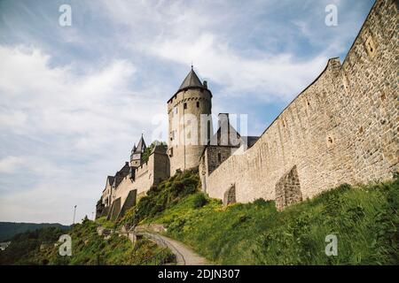 Altena, Castello di Altena, 12 ° secolo, Klusenberg, Märkischer Kreis, Nord Reno-Westfalia, Germania Foto Stock