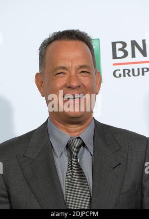 L'attore statunitense Tom Hanks partecipa a una fotocellula durante l'11° Festival del Film di Roma il 13 ottobre 2016 a Roma. Foto di Eric Vandeville/ABACAPRESS.COM Foto Stock