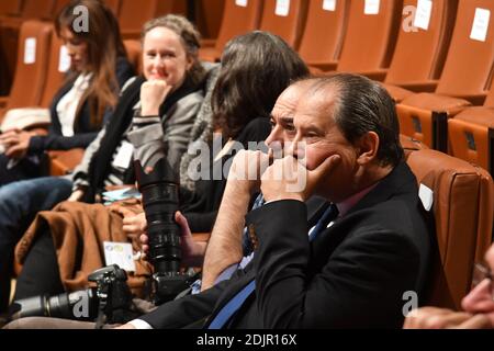 Primo Segretario del Partito Socialista Francese Jean-Christophe Cambadelis è visto durante un incontro di impegno universitario a Tours, in Francia, il 22 ottobre 2016. Foto di Francois Pauletto/ABACAPRESS.COM Foto Stock