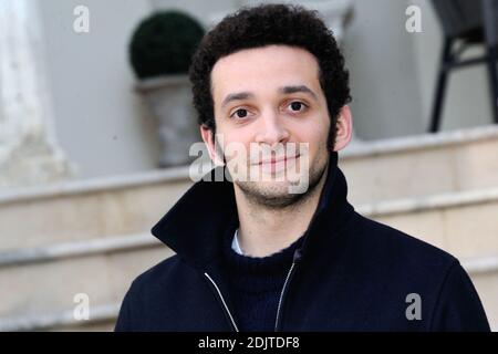 William Lebbhil assiste au Photocall du film la fine Equipe lors du 25eme Festival du film de Sarlat a Sarlat, Francia le 11 novembre 2016. Foto di Aurore Marechal/ABACAPRESS.COM Foto Stock