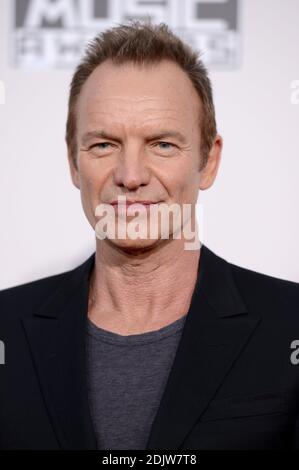 Sting partecipa al 2016 American Music Awards al Microsoft Theatre il 20 novembre 2016 a Los Angeles, California, USA. Foto di Lionel Hahn/ABACAPRESS.COM Foto Stock