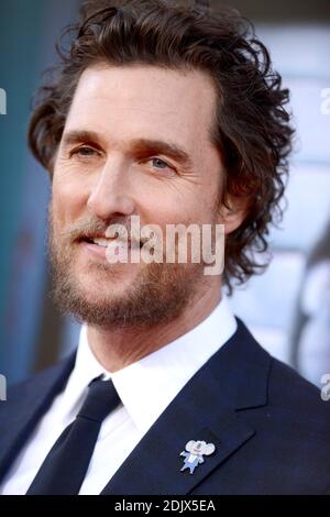 Matthew McConaughey partecipa alla prima di Universal Pictures' 'Sing' il 3 dicembre 2016 a Los Angeles, California. Foto di Lionel Hahn/AbacaUsa.com Foto Stock