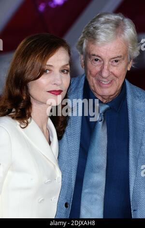 Isabelle Huppert and Paul Verhoeven attending the 16th Marrakech International Film Festival in Marrakech, Morocco on December 5, 2016. Photo by Aurore Marechal/ABACAPRESS.COM Stock Photo