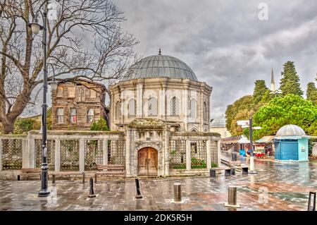 Istanbul, quartiere di Eyupsultan Foto Stock