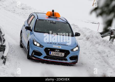 tragwein, austria, 05 jan 2019, jaenner rallye Foto Stock