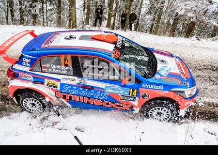 tragwein, austria, 05 jan 2019, jaenner rallye Foto Stock