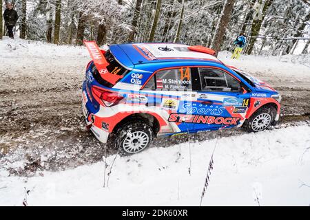 tragwein, austria, 05 jan 2019, jaenner rallye Foto Stock