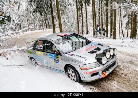 tragwein, austria, 05 jan 2019, jaenner rallye Foto Stock