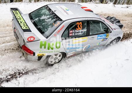 tragwein, austria, 05 jan 2019, jaenner rallye Foto Stock