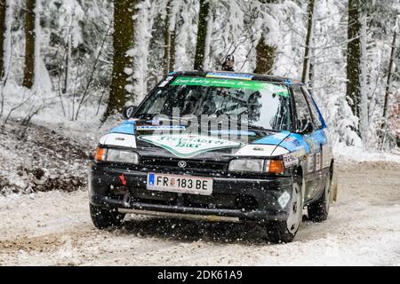 tragwein, austria, 05 jan 2019, jaenner rallye Foto Stock