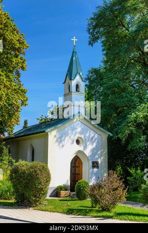 Germany, Bavaria, Upper Bavaria, Erding district, Pastetten, Lourdes Chapel Stock Photo