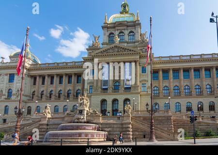 Praha, Museo Nazionale di nove Mesto, Città Nuova, Praha, Prag, Praga, ceco Foto Stock