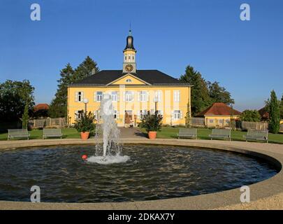 Salinenamtsgebäude, Kurpark, Bad Rappenau, Baden-Württemberg, Germany Stock Photo