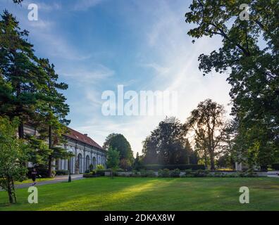 Praha, Micovna (sala da tennis reale) al Giardino reale del Castello di Praga in Hradcany, quartiere del Castello, Praha, Prag, Praga, ceco Foto Stock