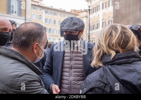 Roma, Italia. 15 Dic 2020. Senatore della Repubblica Italiana Gianluigi Paragone (Foto di Matteo Nardone/Pacific Press) Credit: Pacific Press Media Production Corp./Alamy Live News Foto Stock