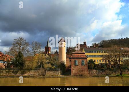 Wertheim è una città del Baden-Württemberg, tra il meno e. Tauber Foto Stock