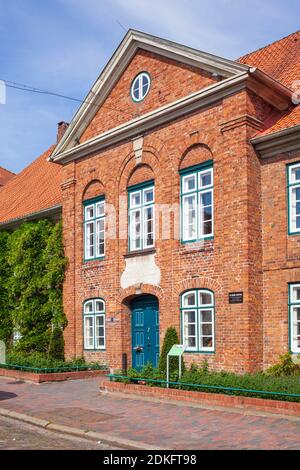 Ex Ospedale St. Georg a Stolbergstrasse, Eutin, Schleswig-Holstein, Germania, Europa Foto Stock