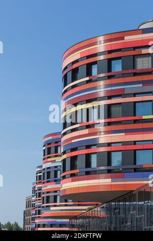 Autorità per lo sviluppo urbano e l'ambiente, BSU, Wilhelmsburg, Amburgo, Germania, Europa Foto Stock