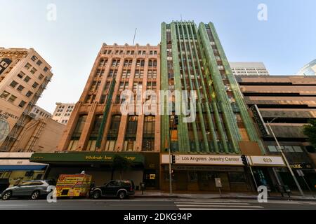 Los Angeles, California - 26 agosto 2020: Los Angeles Jewellery Center. Foto Stock