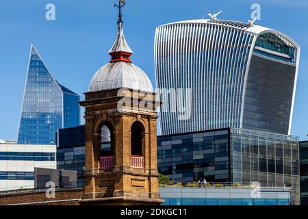 La City of London Skyline, Londra, Regno Unito. Foto Stock