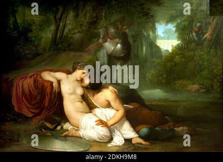 Francesco Hayez. 1791-1882. Rinaldo e Armida. 1812-813. dipinto ad olio su tela cm 198 x 295. Foto Stock