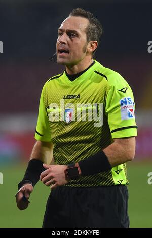 Benevento, Ita. 15 Dic 2020. Luca Pairetto Referee, Benevento / Lazio, Serie A, Football Credit: Agenzia indipendente di Foto/Alamy Live News Foto Stock