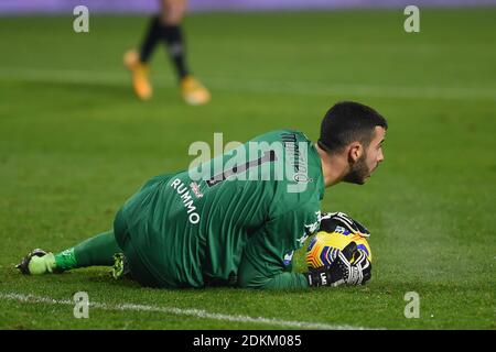 Benevento, Ita. 15 Dic 2020. Lorenzo Montipò di Benevento, Benevento / Lazio, Serie A, Football Credit: Agenzia indipendente di Foto/Alamy Live News Foto Stock