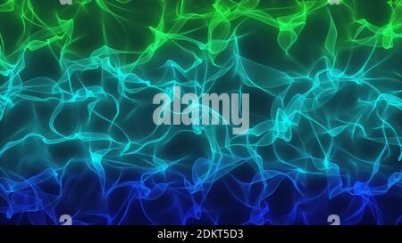 Astratto multicolore dinamico ondulato e fumoso pattern, Abstract presentazione background per la tecnologia e il business o qualsiasi progetto, Abstract 3D Foto Stock