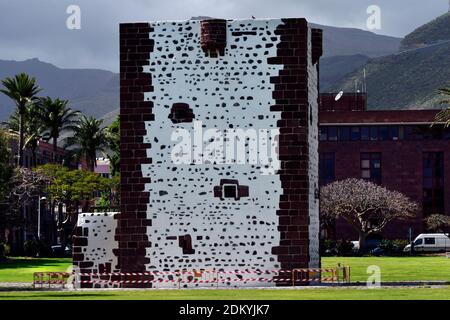 Spagna, Isole Canarie, la Gomera, conti Torre aka la Torre del Conde, monumento dal 15 ° secolo Foto Stock