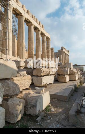 Grecia: Atene Acropoli e Egina Foto Stock