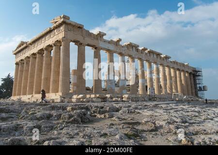 Grecia: Atene Acropoli e Egina Foto Stock