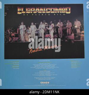 EL GRAN COMBO DE PUERTO RICO Nuestra Musica - Vintage Copertina vinile 01 Foto Stock