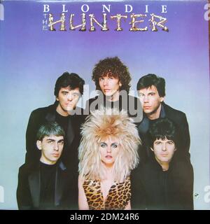 Blondie - The Hunter - Vintage copertina dell'album in vinile 3 Foto Stock