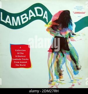 Kaoma - Lambada - una collezione dei 14 più caldi LambadaTracks da tutto il mondo - copertina di un album in vinile d'epoca Foto Stock