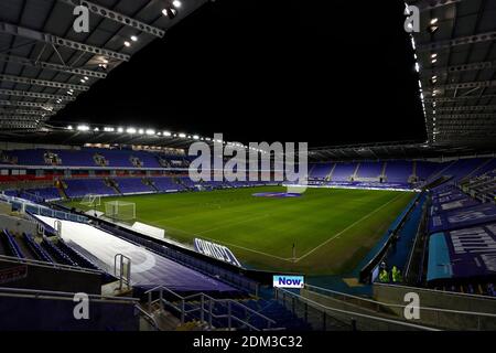 Madejski Stadium, Reading, Berkshire, Regno Unito. 16 Dic 2020. Campionato di calcio della Lega Inglese Calcio, Reading vs Norwich City; veduta generale dell'interno dello stadio Madejski Credit: Action Plus Sports/Alamy Live News Foto Stock