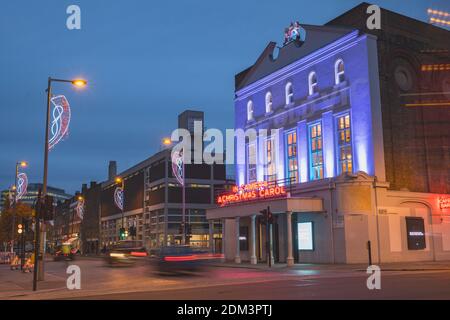 Il teatro Old Vic il 9 dicembre a Londra Sud nel Regno Unito. Foto di Sam Mellish Foto Stock