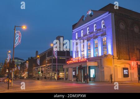 Il teatro Old Vic il 9 dicembre a Londra Sud nel Regno Unito. Foto di Sam Mellish Foto Stock