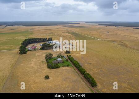 Paesaggio rurale di Victoria, Australia Foto Stock