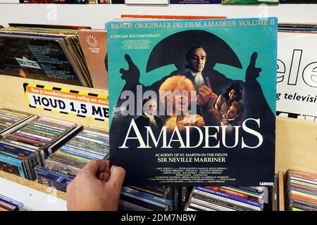 LP: Amadeus, Sir Neville Marriner, Accademia di San Martino-in-the-Fields - Amadeus Foto Stock